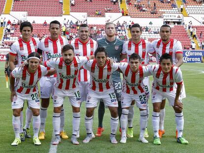 Alineaci&oacute;n del Necaxa en el Apertura Ascenso 2015.