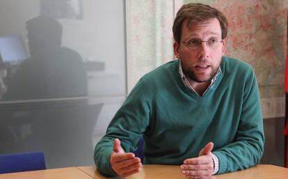 José Luis Martínez-Almeida, portavoz del PP en el Ayuntamiento de Madrid.