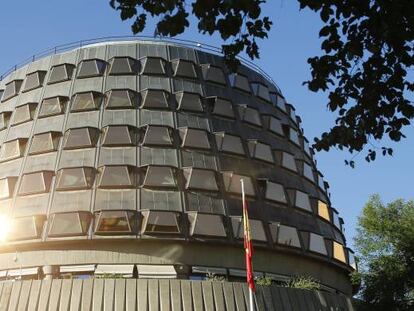 Sede del Tribunal Constitucional, en Madrid.