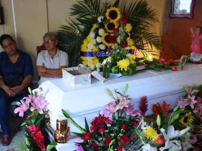 Funeral de Génesis Deyanira Urrutia.