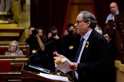 El candidat Quim Torra.