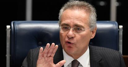 Renan Calheiros é réu no STF por peculato.