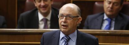 El ministro de Hacienda, Crist&oacute;bal Montoro.