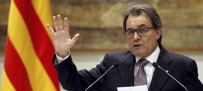 Artur Mas, presidente de la Generalitat de Catalunya.