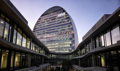 Sede operativa de BBVA en Madrid