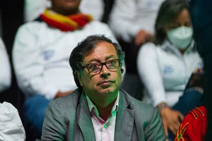 Gustavo Petro en Bogotá (Colombia).