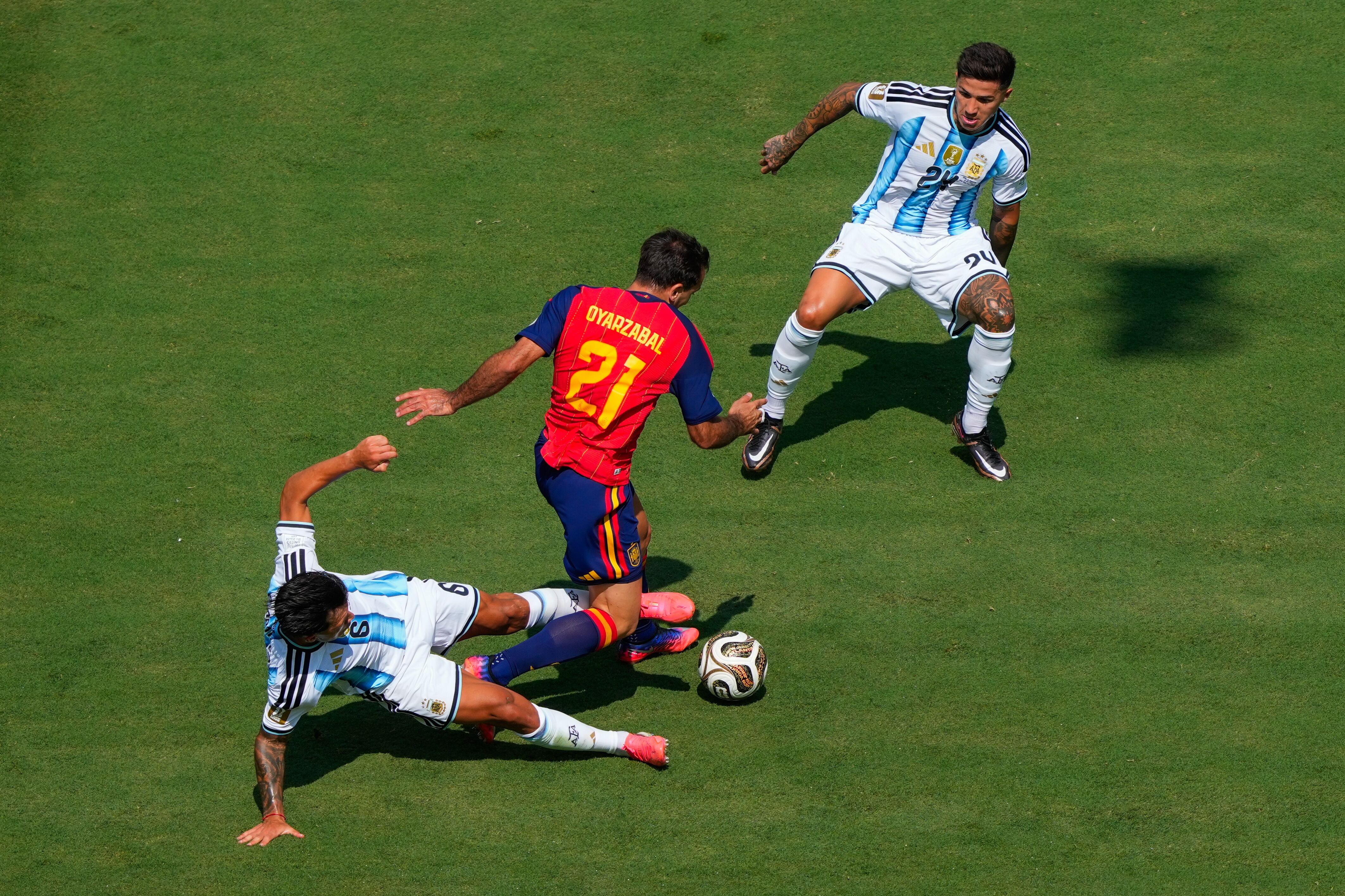 España – Argentina, la final del Mundial 2026 en directo | España domina en la primera parte del partido ante Argentina, pero no logra marcar