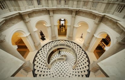 La nueva escalera de la Tate Britain, símbolo del museo londinense.