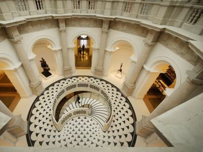 La nueva escalera de la Tate Britain, símbolo del museo londinense.