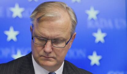 El comisario europeo de Asuntos Económicos y Monetarios, Olli Rehn.