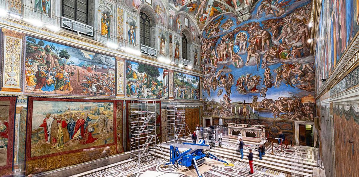 Los tapices de Rafael en la Capilla Sixtina, en imágenes | Fotos | Cultura  | EL PAÍS