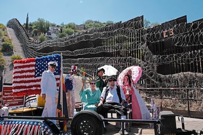 Marcha por el 4 de julio en Nogales