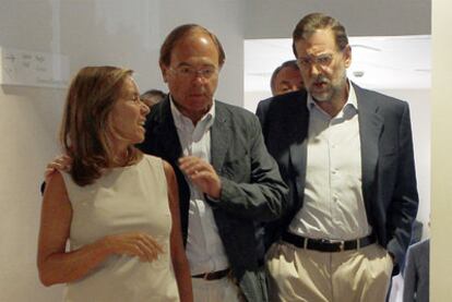 Rajoy se reunió ayer con la cúpula del PP en Toledo
