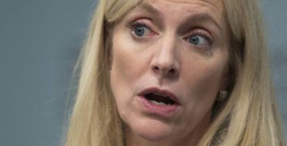 La gobernadora Lael Brainard