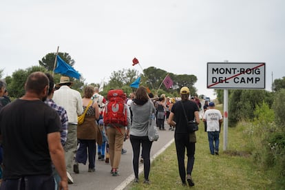 Unas 3.000 personas protestan en Mont-roig del Camp (Tarragona) contra Lotte.