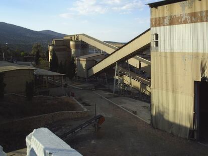 La mina San Martín de Sombrerete, Zacatecas, en una fotografía de archivo.