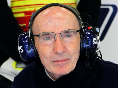 Frank Williams, em 2010.