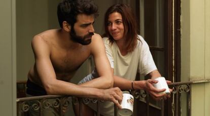 Natalia Tena y David Verdaguer en un fotograma de la película.