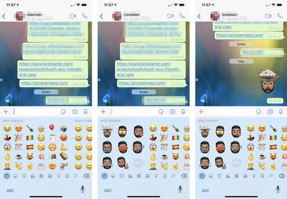 Cómo enviar Animojis nativamente con WhatsApp