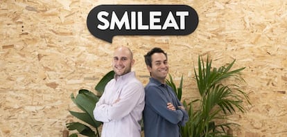 Javier Quintana y Alberto Jiménez, cofundadores de Smileat.