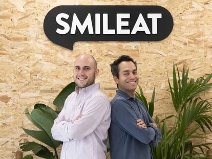 Javier Quintana y Alberto Jiménez, cofundadores de Smileat.