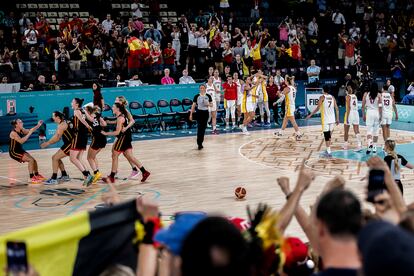 El equipo español de baloncesto femenino pierde en cuartos de final ante Bélgica con una puntuación de 66-79.