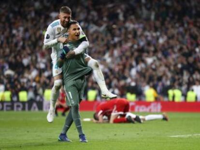 El equipo, sostenido por Keylor Navas, resiste como puede frente a un Bayern con extraordinaria determinación desde el principio y alcanza su 16ª final de la Copa de Europa