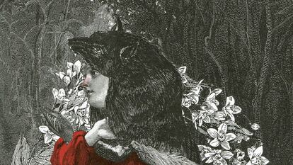 Ilustração para ‘A Câmara Sangrenta’, de Angela Carter, coletânea em que reescreve 10 contos de fadas de Charles Perrault.