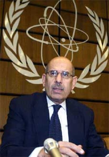 Mohamed el Baradei, antes de la reunión de la Junta de Gobernadores del OIEA.