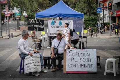 Alcaldía Benito Juárez agua contaminada