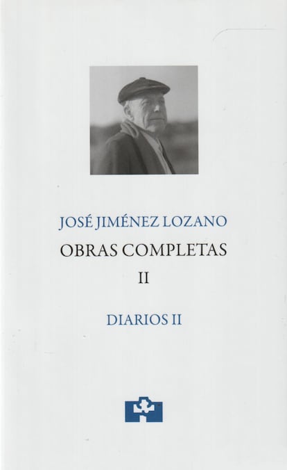 Portada de 'Obras completas II. Diarios II', de de José Jiménez Lozano.