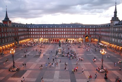 Plaza Mayor de Madrid.