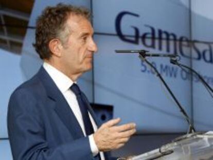 Ignacio Mart&iacute;n, presidente de Gamesa