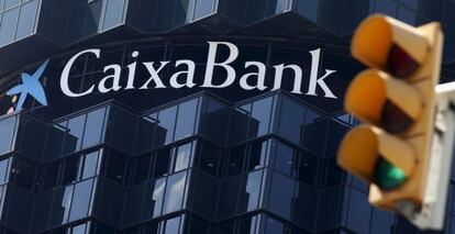 Sede de CaixaBank, en Barcelona.