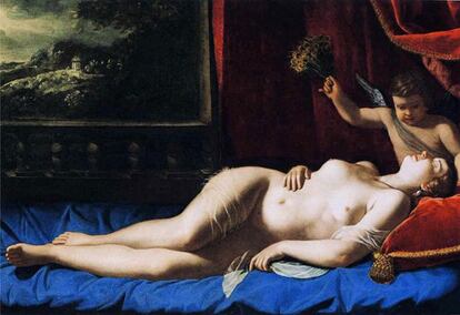 'La Venus dormida', de Artemisia Gentileschi