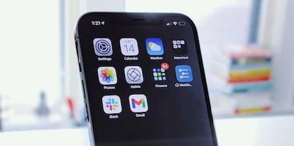 Uso de Gmail en un iPhone de Apple