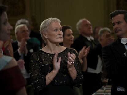 A atriz norte-americana Glenn Close, em uma cena do filme 'A esposa', de Björn Runge.