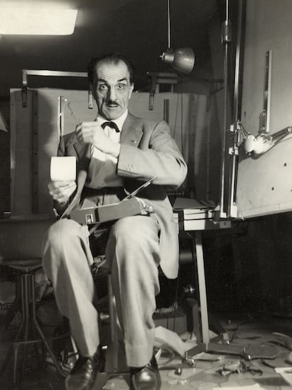 Retrato del arquitecto Carlo Mollino.