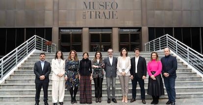 De izquierda a derecha: Íñigo Garcia, de Decathlon; Julie-Marlene Pelissier, de H&M; Laura Duran, Laura Ruiz y Mónica Chao, de Ikea; Félix Poza, de Inditex; Mercedes Porro, de Kiabi; Andrés Fernández, de Mango; y Mar Oña e Ignacio Sierra, de Tendam.
 
 