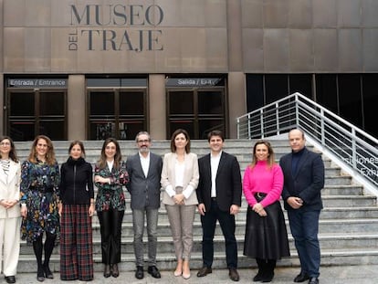 De izquierda a derecha: Íñigo Garcia, de Decathlon; Julie-Marlene Pelissier, de H&M; Laura Duran, Laura Ruiz y Mónica Chao, de Ikea; Félix Poza, de Inditex; Mercedes Porro, de Kiabi; Andrés Fernández, de Mango; y Mar Oña e Ignacio Sierra, de Tendam.
 
 