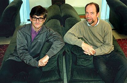 Los expertos Claude Bordignon (derecha) y Olivier Danos, en Barcelona