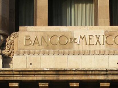 Sede del banco central de México.