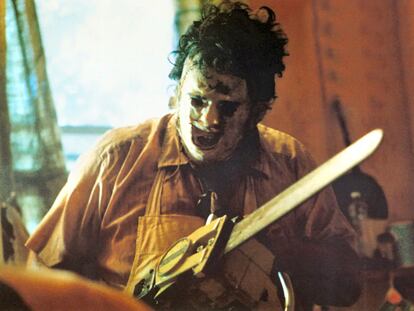 Leatherface, en 'La matanza de Texas' (1974).