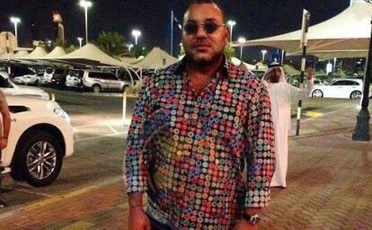 Mohamed VI, rey de Marruecos, hace unos días en Abu Dhabi.