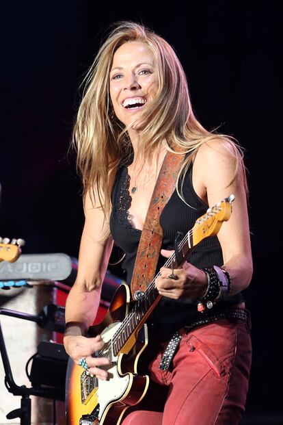 La cantante Sheryl Crow ofreció un concierto el día en el que Obama juró su cargo.