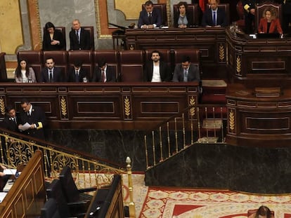 Pleno de constitución del Congreso de los Diputados.