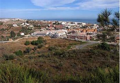 Vista de la finca Los Jarales de Rincón de la Victoria.