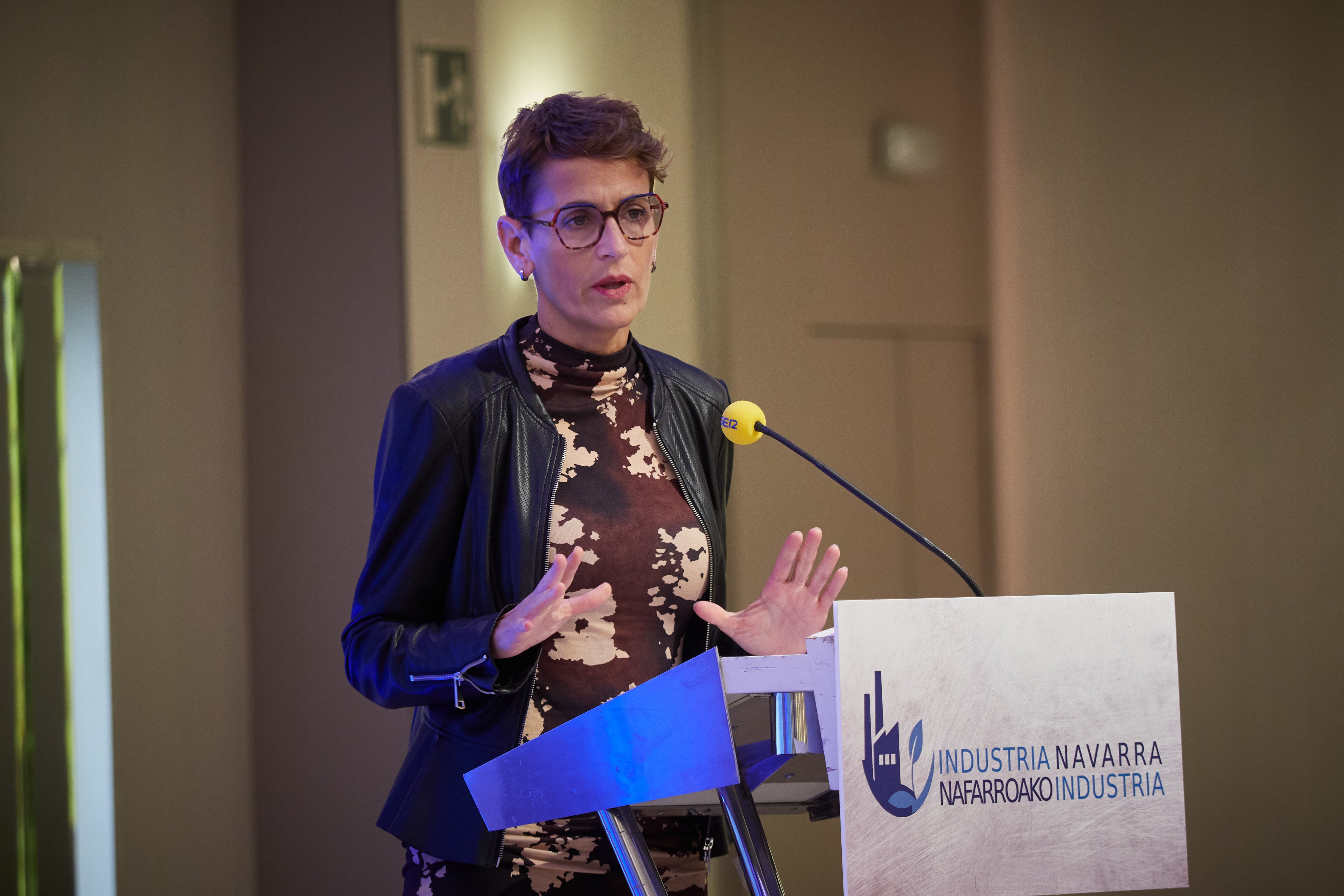 María Chivite, presidenta de Navarra.