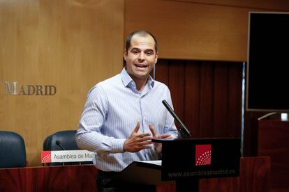 Ignacio Aguado durante una rueda de prensa este miércoles.