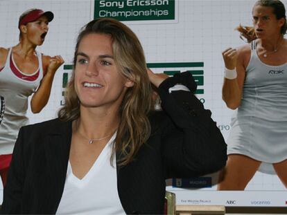 Amélie Mauresmo en Madrid